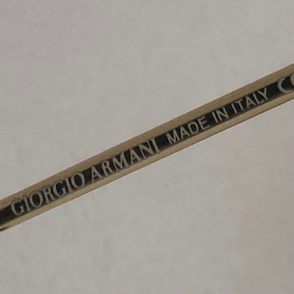 Vintage Giorgio Armani 387 083 Eyeglass Frame Clear Square Retro 51-18-140 Italy - Picture 5 of 11